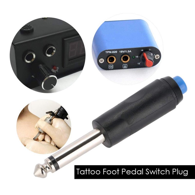 woobles Wireless Tattoo Power Supply Mini Small Plastic Wireless Footless Switch Plug Power Supply Foot Pedal Tattoo Machine Accessory for Tattoo Machine Power Supply Tattoo Supplies - Image 2